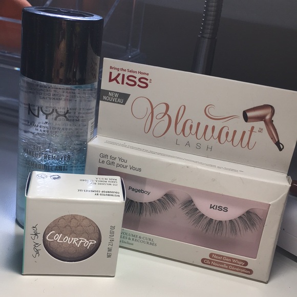 DRUGSTORE MAKEUP BUNDLE (COLOURPOP, NYX, KISS) NIB - Picture 1 of 4